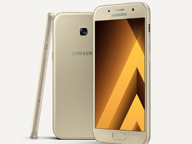 Màu vàng gold sang trọng của Galaxy A5 2017 rất được người dùng ưa chuộng.