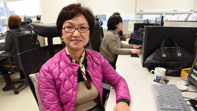 Bà An Kyeong-hwa, 59 tuổi, nhân viên công ty